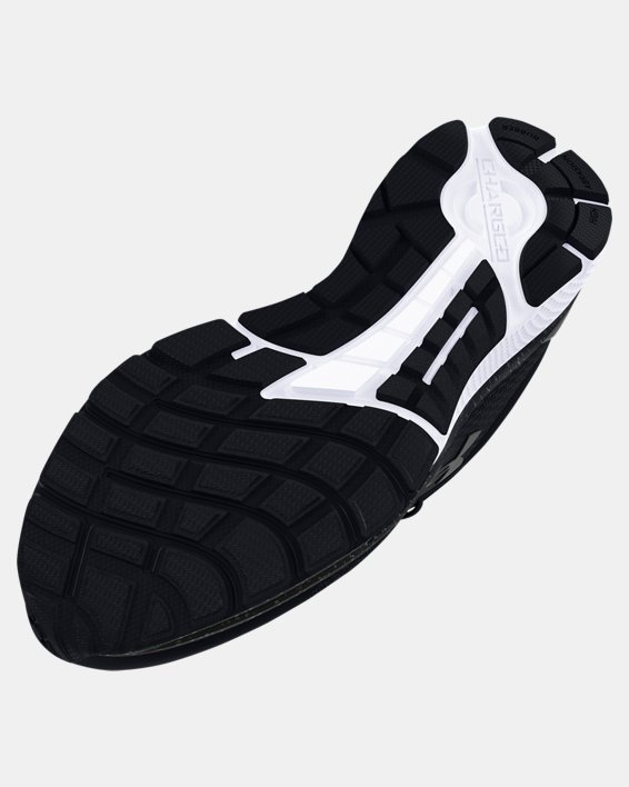 Men's UA Charged Escape 3 Big Logo Metallic Running Shoes, Black, pdpMainDesktop image number 4